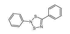 2,5-diphenyl-1,3,2,4-dithiadiazole Structure
