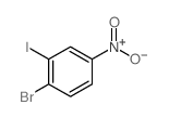 1-bromo-2-iodo-4-nitro-benzene Structure