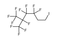 1,1,1,2,3,3,4,4-octafluoro-6-iodo-2-(trifluoromethyl)hexane Structure