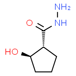 Cyclopentanecarboxylic acid, 2-hydroxy-, hydrazide, (1R,2R)- (9CI)结构式