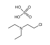 N,N-diethyl-2-aminoethyl chloride bisulfate salt Structure