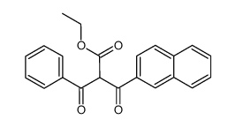ethyl benzoylnaphthoyl acetate Structure