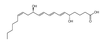 6-trans-Leukotriene B4 Structure