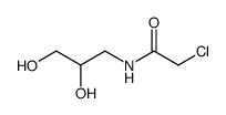2-氯-N-(2,3-二羟基丙基)乙酰胺结构式