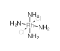 azane; rhodium(+3) cation; trichloride Structure