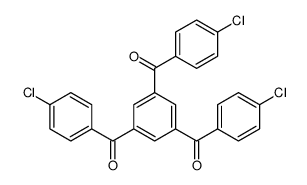 [3,5-bis(4-chlorobenzoyl)phenyl]-(4-chlorophenyl)methanone Structure