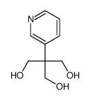 2-(hydroxymethyl)-2-pyridin-3-ylpropane-1,3-diol Structure