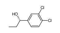 (S)-1-(3,4-dichlorophenyl)propan-1-ol结构式