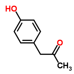 4-Hydroxyphenylacetone Structure