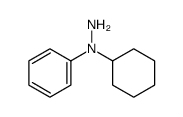1-cyclohexyl-1-phenylhydrazine Structure