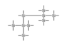 dimethyl-bis[tris(trimethylsilyl)silyl]silane结构式