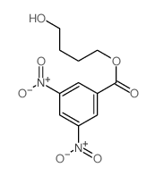 1,4-Butanediol,1-(3,5-dinitrobenzoate) structure