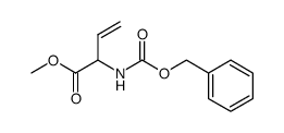 N-[(benzoyloxy)carbonyl]-D,L-vinylglycine methyl ester结构式