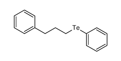 phenyl 3-phenylpropyl telluride结构式