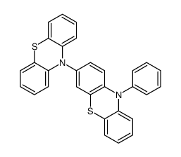 3-phenothiazin-10-yl-10-phenylphenothiazine结构式