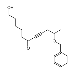 11-hydroxy-2-phenylmethoxyundec-4-yn-6-one Structure