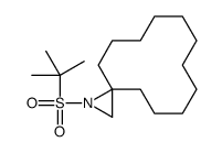 1-tert-butylsulfonyl-1-azaspiro[2.11]tetradecane结构式