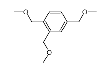 1,2,4-tris(methoxymethyl)benzene结构式