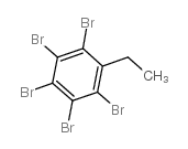 2,3,4,5,6-五溴乙苯结构式
