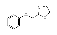 2-苯氧基甲基-[1,3]二氧杂烷结构式
