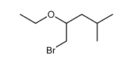 2-ethoxy-1-bromo-4-methyl-pentane Structure