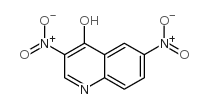 3,6-二硝基-4-羟基喹啉结构式