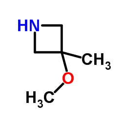 3-Methoxy-3-methylazetidine Structure
