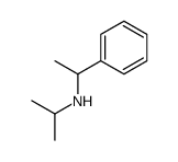 N-(1-phenylethyl)propan-2-amine结构式