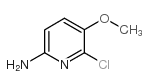 6-氯-5-甲氧基吡啶-2-胺结构式