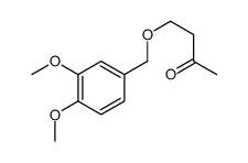 4-[(3,4-dimethoxyphenyl)methoxy]butan-2-one Structure
