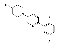 1-[6-(2,5-dichlorophenyl)pyridazin-3-yl]piperidin-4-ol Structure