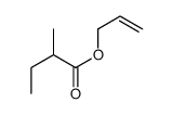 prop-2-enyl 2-methylbutanoate结构式