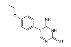 1-(4-ethoxy-phenyl)-2,4-diimino-1,2,3,4-tetrahydro-[1,3,5]triazine结构式
