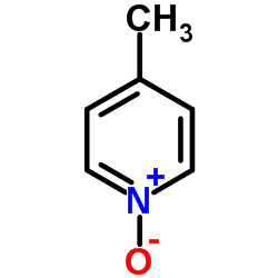 4-甲基吡啶-N-氧化物结构式