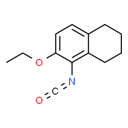 Isocyanic acid, 2-ethoxy-5,6,7,8-tetrahydro-1-naphthyl ester (6CI) Structure