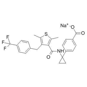 MK-2894 (sodium salt) structure
