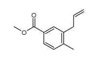 3-allyl-4-methyl-benzoic acid methyl ester Structure