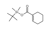 tert-butyldimethylsilyl cyclohex-1-enecarboxylate Structure