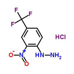 2-氟-5-甲氧基苯肼盐酸盐结构式