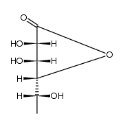 6-deoxy-D-mannono-1,4-lactone Structure