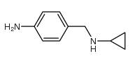 N-环丙基-4-氨基苄胺结构式