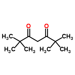 2,2,6,6-Tetramethylheptane-3,5-dione Structure