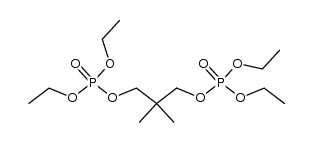 1,3-bis-diethoxyphosphoryloxy-2,2-dimethyl-propane结构式