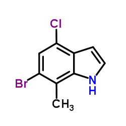 6-Bromo-4-chloro-7-methyl-1H-indole picture