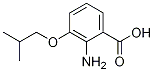 2-氨基-3-异丁氧基苯甲酸结构式
