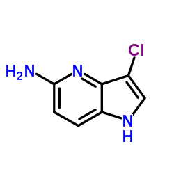 5-Amino-3-chloro-4-azaindole Structure
