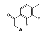 2-bromo-1-(2,3-difluoro-4-methylphenyl)ethanone Structure