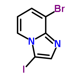 8-Bromo-3-iodo-imidazo[1,2-a]pyridine Structure