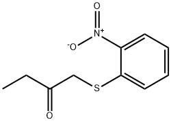 1-((2-nitrophenyl)thio)butan-2-one Structure