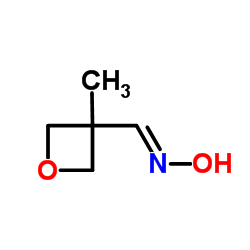 (E)-N-Hydroxy-1-(3-methyl-3-oxetanyl)methanimine Structure